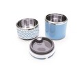Caserola termica dubla Lunchbox, Iris Barcelona, 900 ml, pereti dubli, inox/polipropilena, albastru