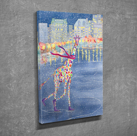 Tablou decorativ, dc127, canvas, 30 x 40 cm, multicolor