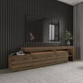 Comoda TV, Hanah Home, Beeliz, 192x53x37 cm, Nuc antic