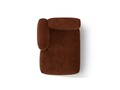 Sezlong modular living stanga 1 loc, Martina-212, Micadoni Home, 176x123x75 cm, velur, caramiziu