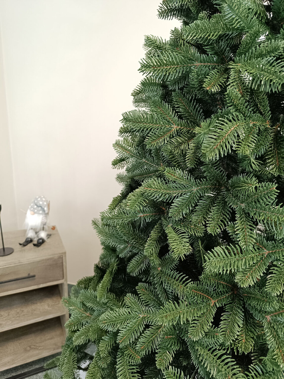 Brad artificial Christmas Deluxe by Sersimo, Canada verde, 3D, 210cm — imaginea 10