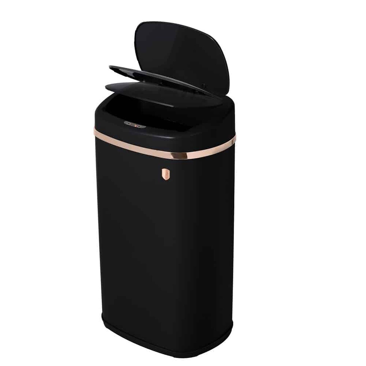 Cos de gunoi cu senzor Berlinger Haus, Black Rose, 39.5x28x67 cm, 58 L, fier, negru - imagine 4