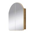Dulap de baie, Neostill, Hope Cabinet, 12x45x50 cm, 100% CARTON DURO, Bej