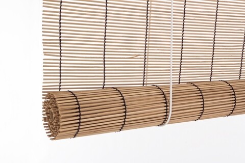 Jaluzea tip rulou Midollo, Bizzotto, 120x260 cm, bambus, maro
