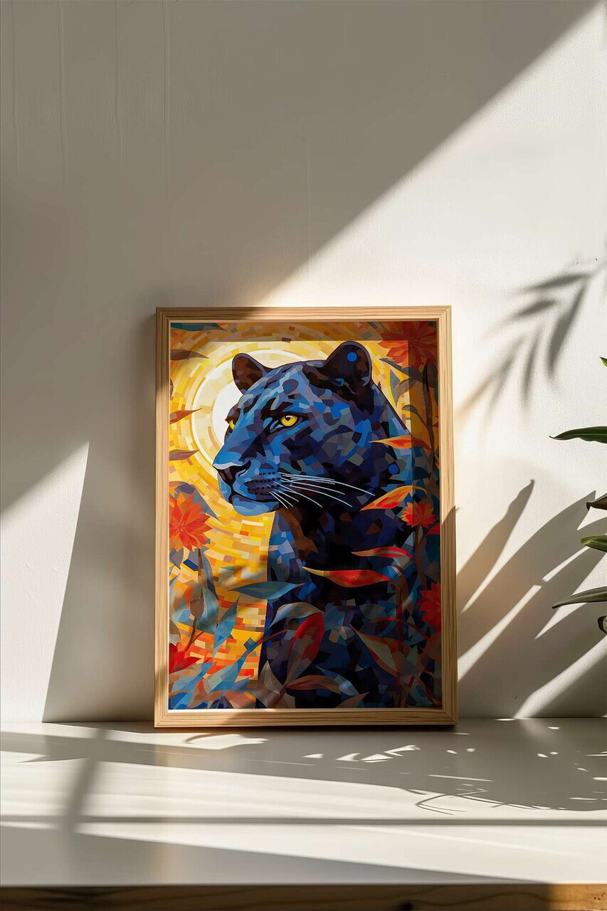 Tablou decorativ, Mscartmdl19, MDF, Multicolor — imaginea 3