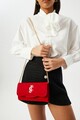 Geanta Juicy Couture 153, 23x5x12 cm, piele ecologica, rosu claret