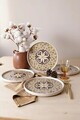 Set platouri servire, Hermia, 275KRM2620, Dimensiune: 27 cm (4 bucăți), Crem