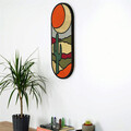 Decoratiune de perete, ART059, PAL, Dimensiune: 53 x 22 x 2 cm, Multicolor