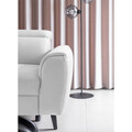 Coltar extensibil stanga 4 locuri ELTAP, LT-01SAV, Noble, 255x201x100 cm, lemn/poliester, alb