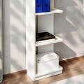 Corp biblioteca, Hanah Home, Aura, 37.8x150x23.8 cm, Alb