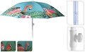 Umbrela pentru plaja Tropical, 180x200 cm, multicolor