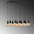 Lustra, Tatum, 584TTM1499, Metal, Negru