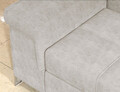 Coltar extensibil stanga 4 locuri ELTAP, LT-01AMO, Eridano, 275x202x88 cm, lemn/poliester, bej deschis