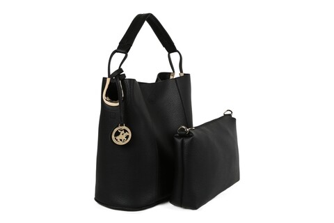 Geanta Beverly Hills Polo Club, 397, piele ecologica, negru 397