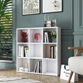 Corp biblioteca, Hanah Home, HC121, 90x90x20 cm, Alb