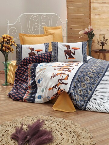 Lenjerie de pat pentru o persoana single xxl (de), 2 piese, afrika pigme, eponj home, 65% bumbac/35% poliester