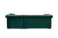 Coltar extensibil cu lada si sezlong dreapta, Chester One, L.247 l.171 H.74, stofa, Velvet Louvre Green