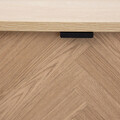 Comoda Swen, Homla, 80x40x88 cm, MDF/metal, natur