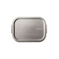Caserola pentru pranz, Brabantia, Make&Take, 20.5x14.5x5.8 cm, 1.1 L, inox, argintiu mat