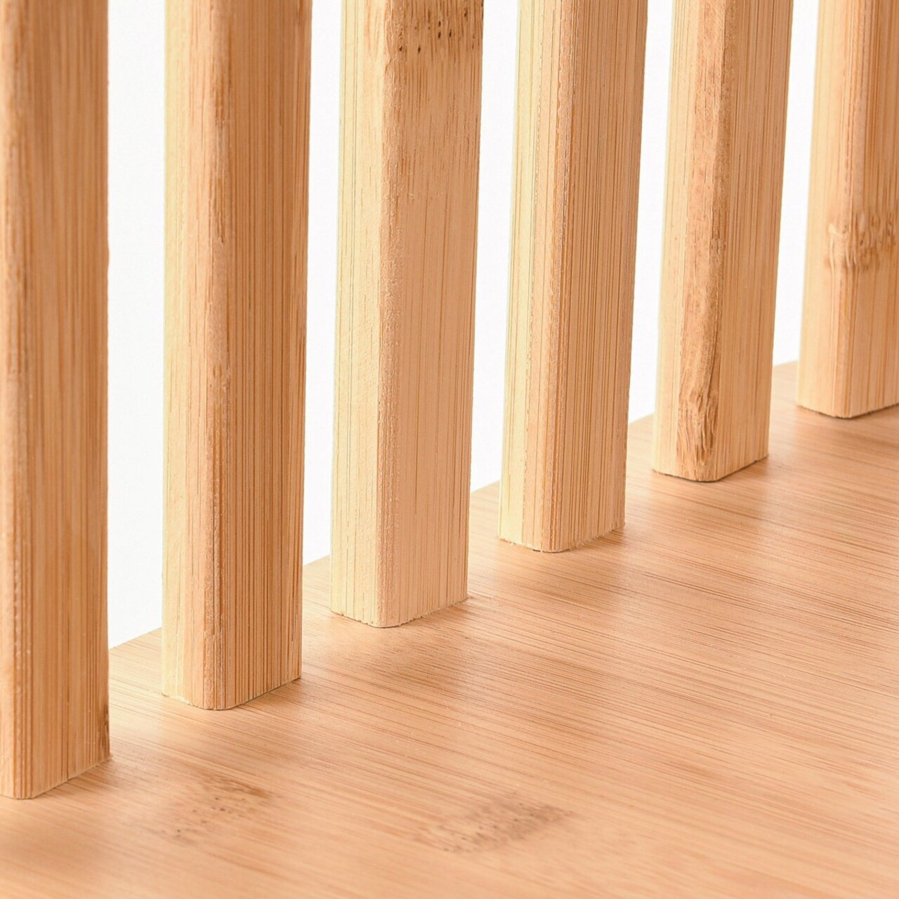 Noptiera Lemn, Homla, 40x40x45 cm, bambus, natur