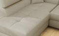 Coltar extensibil stanga 4 locuri, ELTAP, Anton, 272x203x85 cm, lemn/poliester, bej