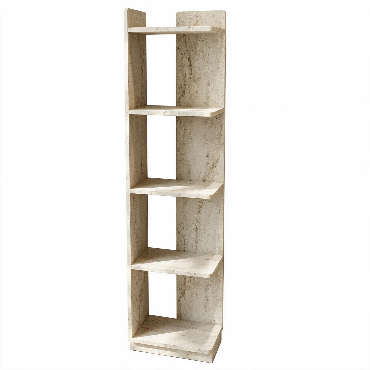 Corp biblioteca, Hanah Home, Aura, 37.8x150x23.8 cm, Travertin — imaginea 7