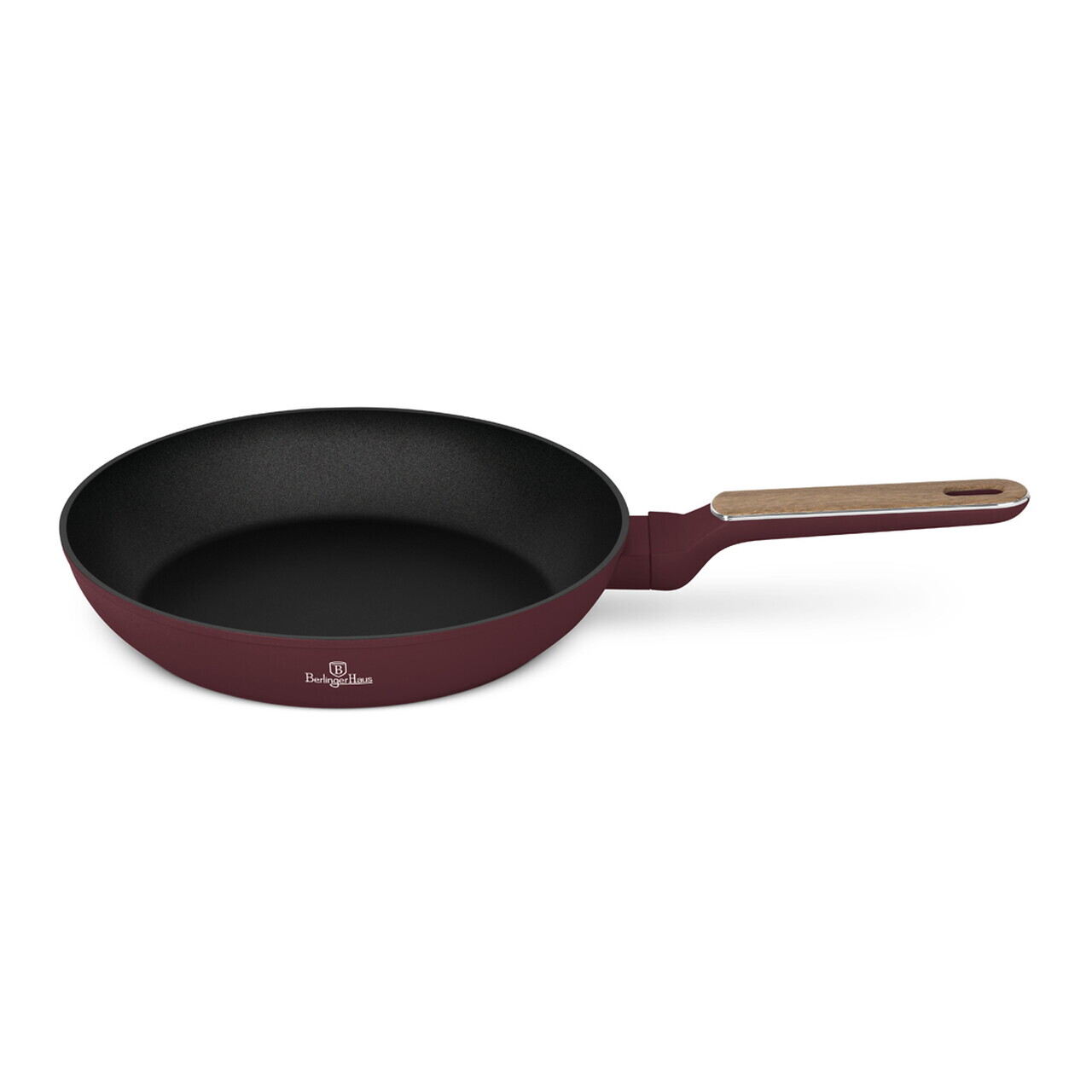 Tigaie Berlinger Haus, Leonardo Nordic, 28 cm, 2.4 L, aluminiu forjat, visiniu mat - imagine 6