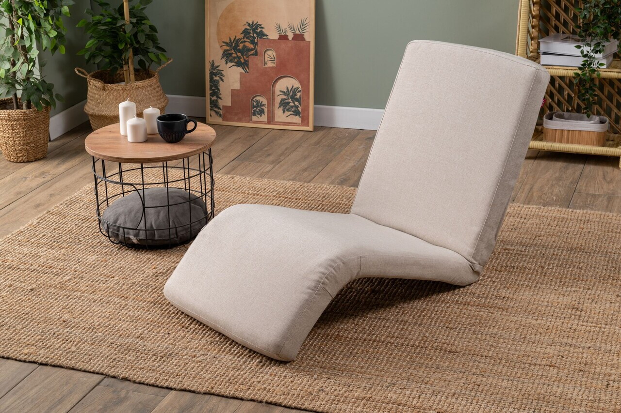 Fotoliu extensibil Atelier del Sofa 859FTN2361 Metal Crem