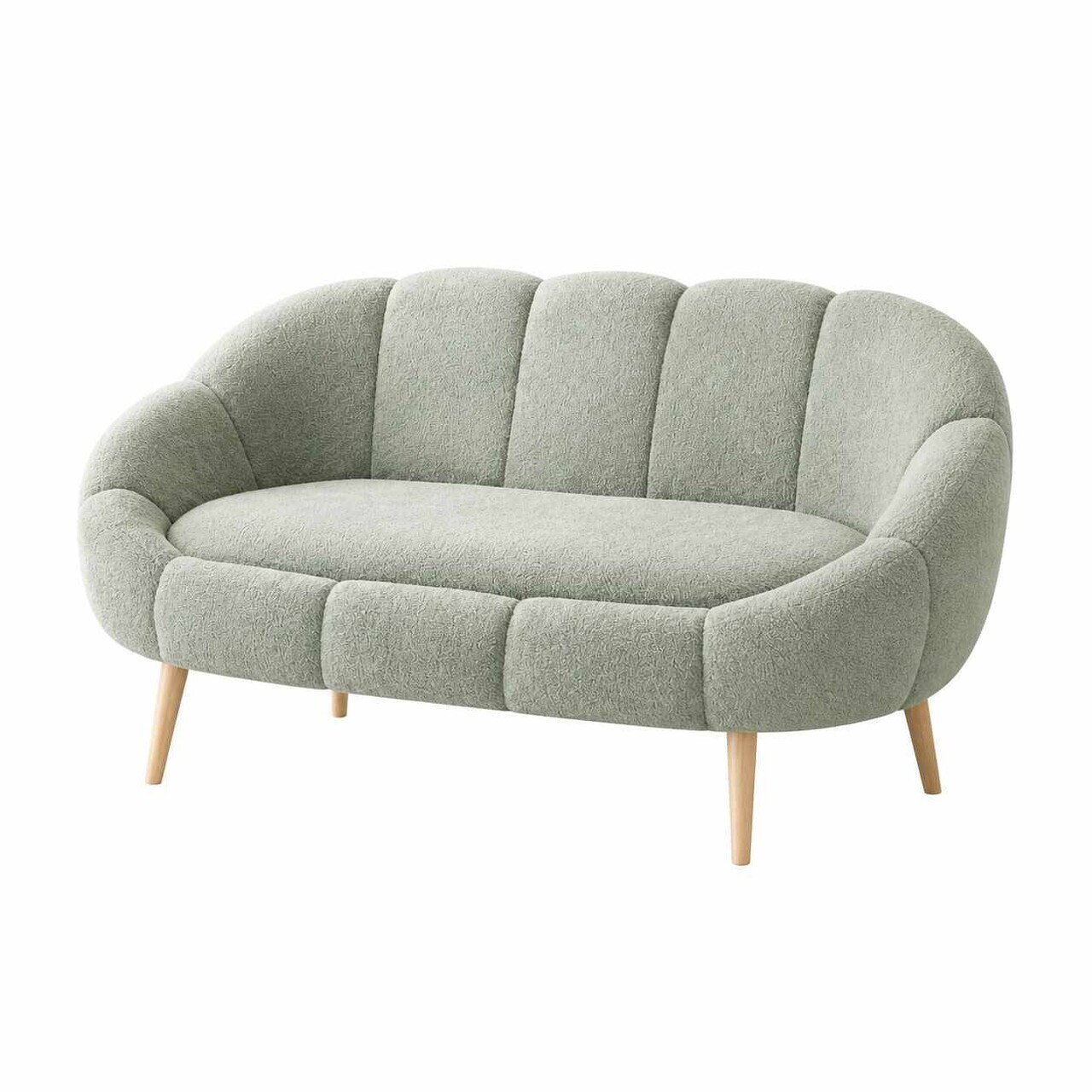 Canapea 2 locuri, Atelier del Sofa, 251BLS1116, PAL, Verde — imaginea 2