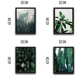 Set 4 tablouri decorative, Green Cactus Set, PAL, Hartie, Multicolor