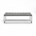 Bancheta Dur, Heinner, 140x45x45 cm, gri
