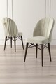 Set de scaune, Charlotte, Ritim, Metal, Crem/Maro