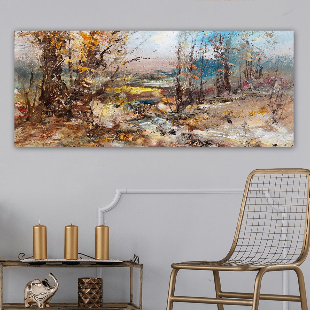 Tablou decorativ YTY354886214_50120 Cadru: 100% LEMN (grosime: 3 cm) Multicolor