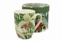 Cana Orchid, Duo, 375 ml, portelan, verde
