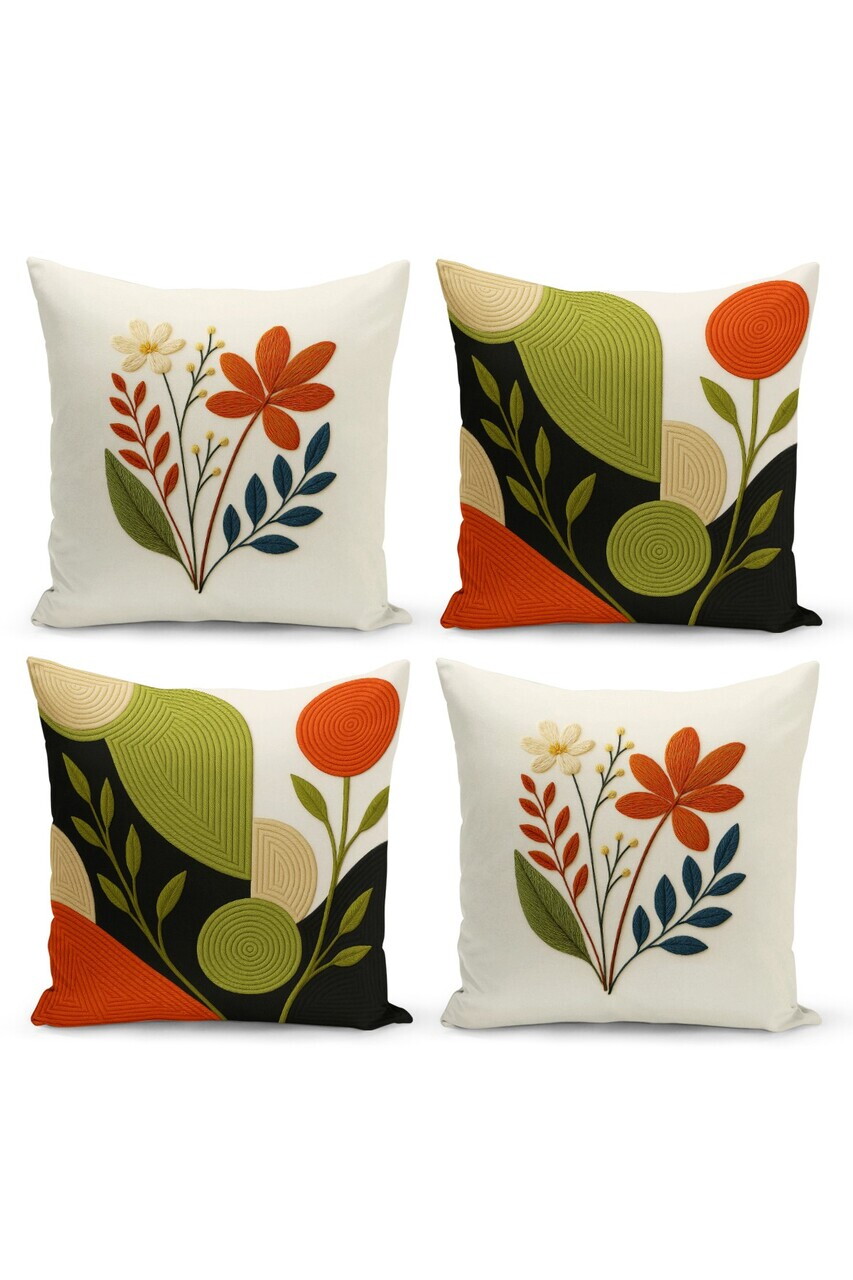 Set fete de perna, Artpnchset4-68, Poliester, Multicolor — imaginea 4