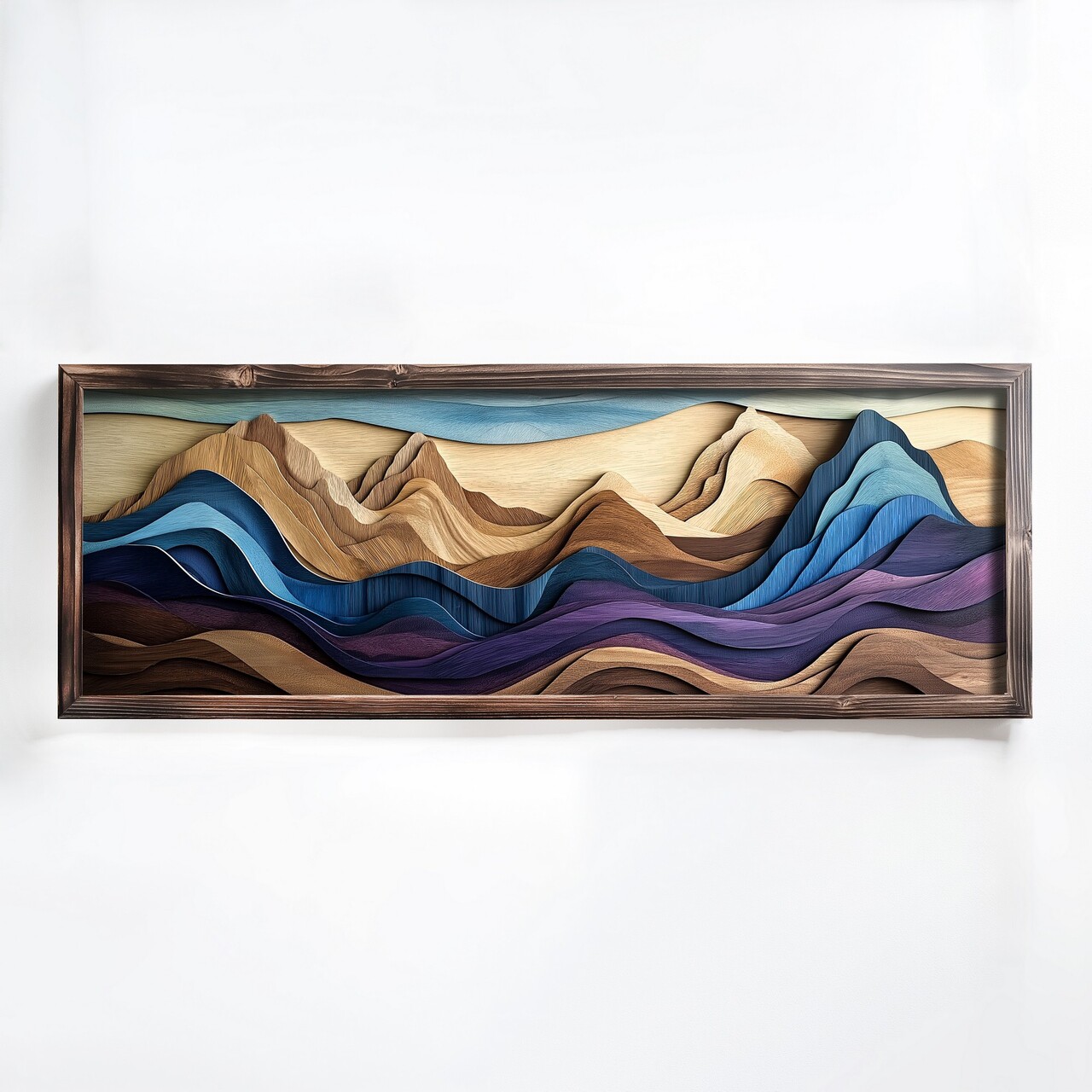 Tablou decorativ, EMR044, Lemn, Multicolor - view 3