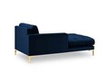 Sezlong living stanga 1 loc, Mamaia, Micadoni Home, GL, 185x102x75 cm, catifea, albastru regal