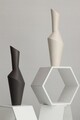Vaza, BSI227, 11x11x32 cm, Ceramica, Alb