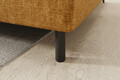Coltar extensibil dreapta 3 locuri ELTAP, RT-45MAN, Barea, 208x160x100 cm, lemn/poliester, mustar