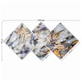 Set 4 tablouri decorative, 4MDF64795060, MDF, Imprimat UV, Multicolor