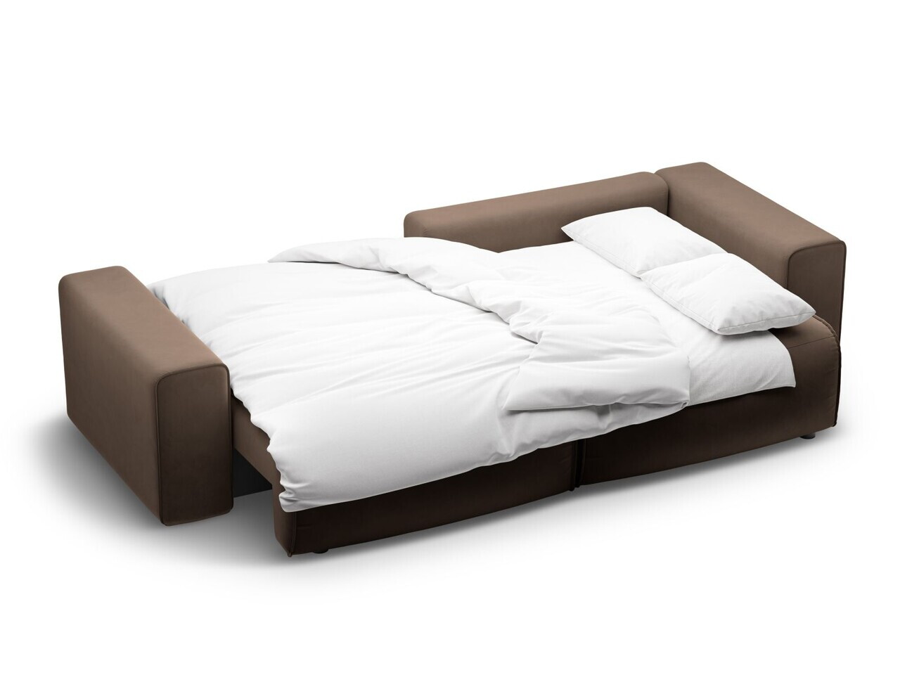 Coltar extensibil dreapta 3 locuri, Victor, Micadoni Home, 246x148x83 cm, catifea, ciocolatiu — imaginea 6