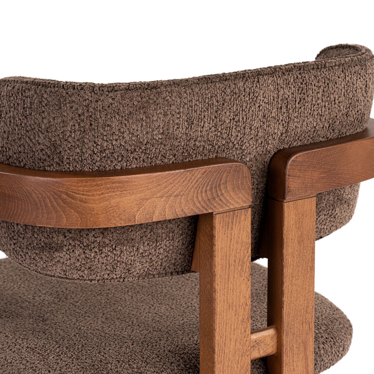 Scaun, Hanah Home, Toscana, 54x76x54 cm, Maro / Nuc - view 5