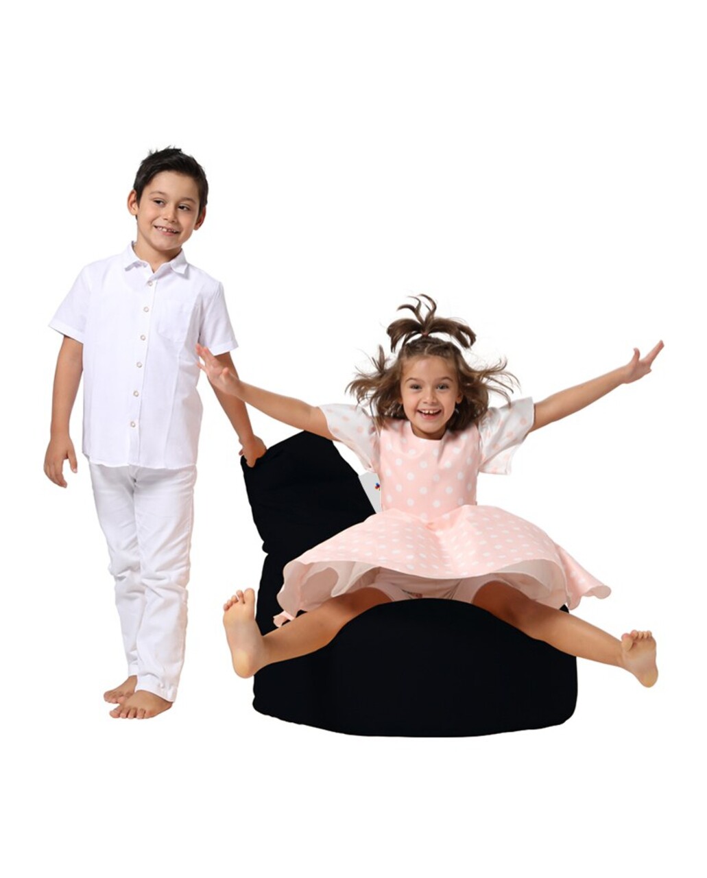 Fotoliu de gradina Bean Bag, Hanah Home, 248FRN1402, Negru - view 10