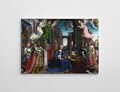Tablou decorativ, WY311 (70 x 100), Amestec bumbac, Canvas imprimat, Multicolor