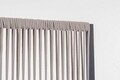 Paravan despartitor pentru gradina/terasa Paxson, Bizzotto, 120 x 30 x 180 cm, aluminiu/tesatura olefin, gri carbune