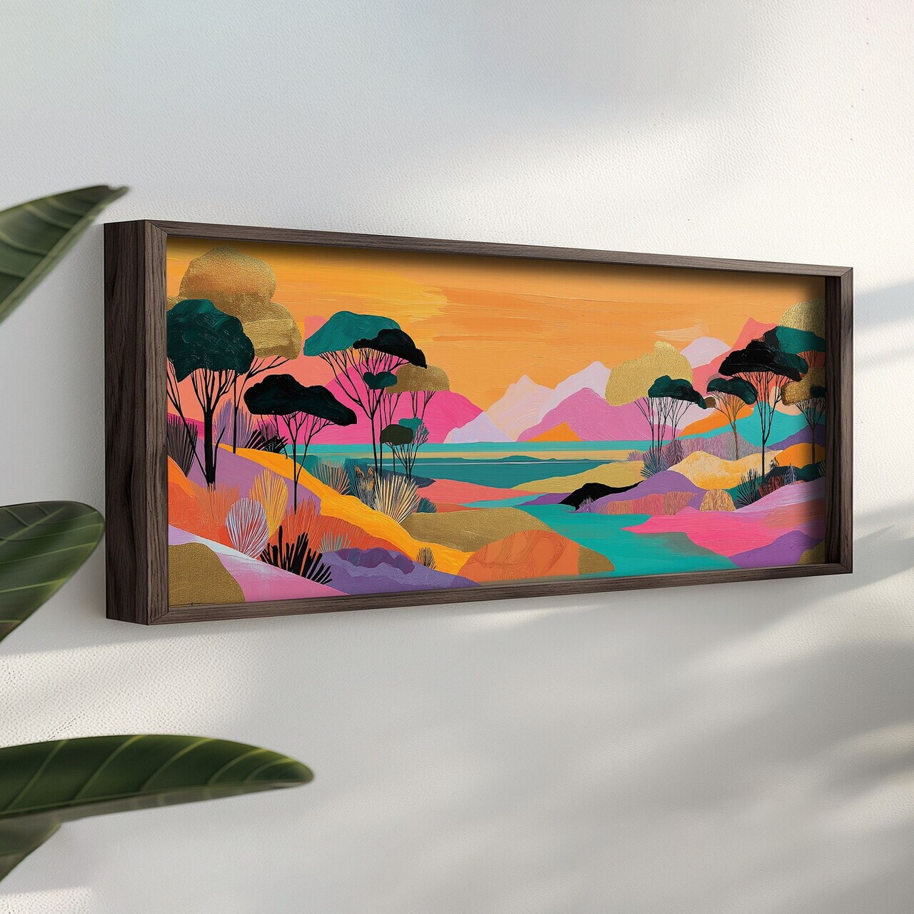Tablou decorativ LAC084-120 MDF Lemn masiv Multicolor