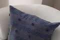 Husa de perna, Tuffet, 43x43 cm, Material: 100% POLIESTER, Albastru