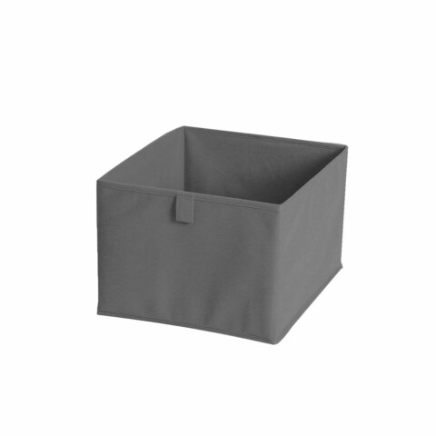 Cutie de depozitare Grey, Jocca, 19 x 30 x 30 cm, PVC, gri