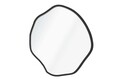 Oglinda decorativa, Lumisfera, Bowed 40 x 40, 40x40 cm, MDF, Negru