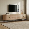 Comoda TV, Nordure, Gentle, 180x47x40 cm, Maro
